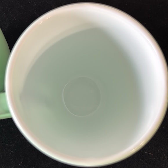 Mint Green Mug Set Bormioli Rocco Icon Mug, 11.5 oz., Opal Glass, Set of 2 - Picture 2 of 3